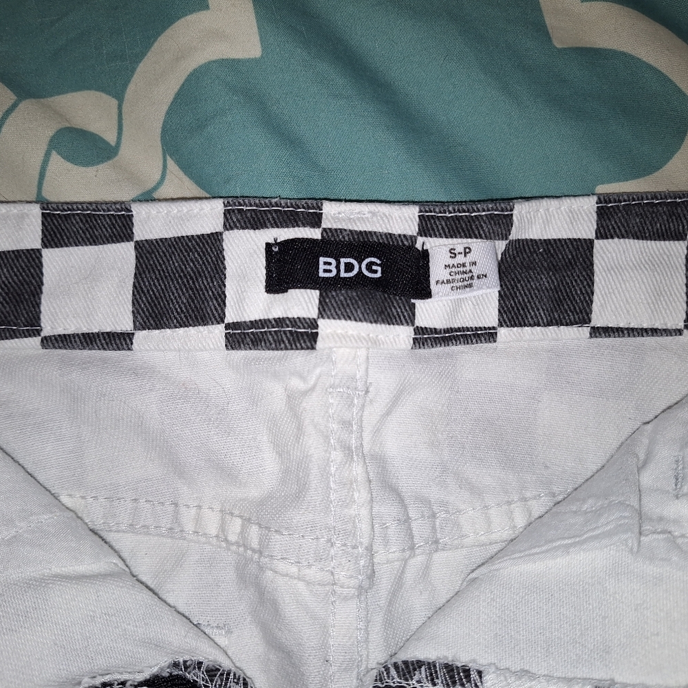 Checkered Black and White Skirt - Picture 4 of 4